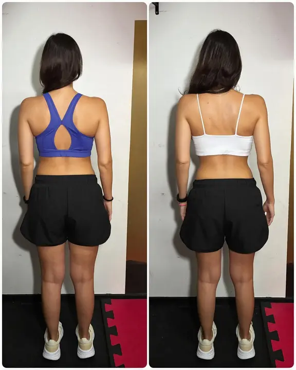 Antes e depois de aluno do Paulo, publicado no Instagram
